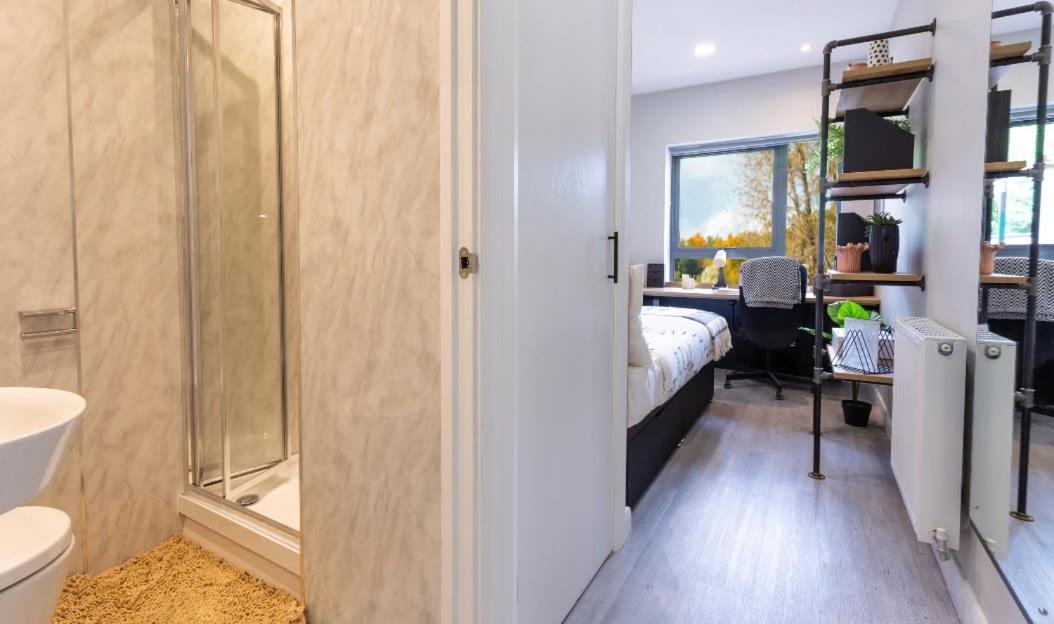 Cosy Ensuite Bedrooms At Electric Press Near Sheffield City Centre Kamer foto